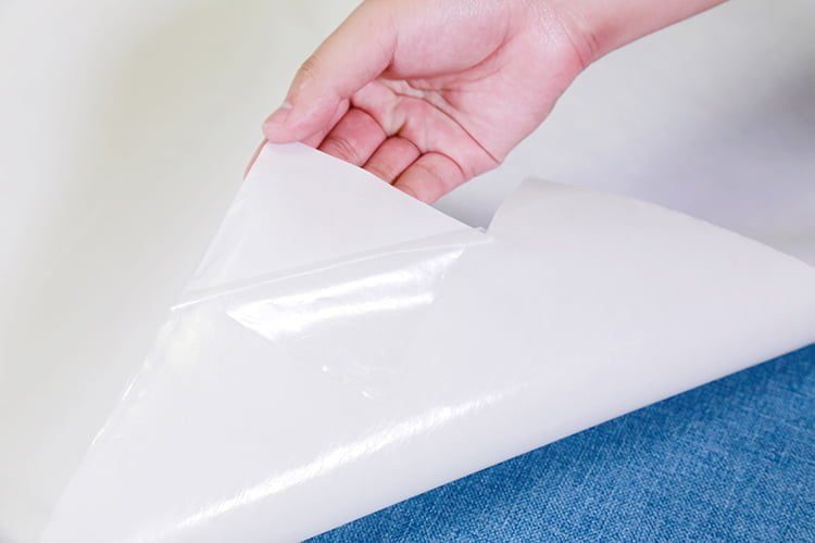 Polyester Fabrics Hot Melt Adhesive Sheets Translucent Mylar Film Glue  Durable